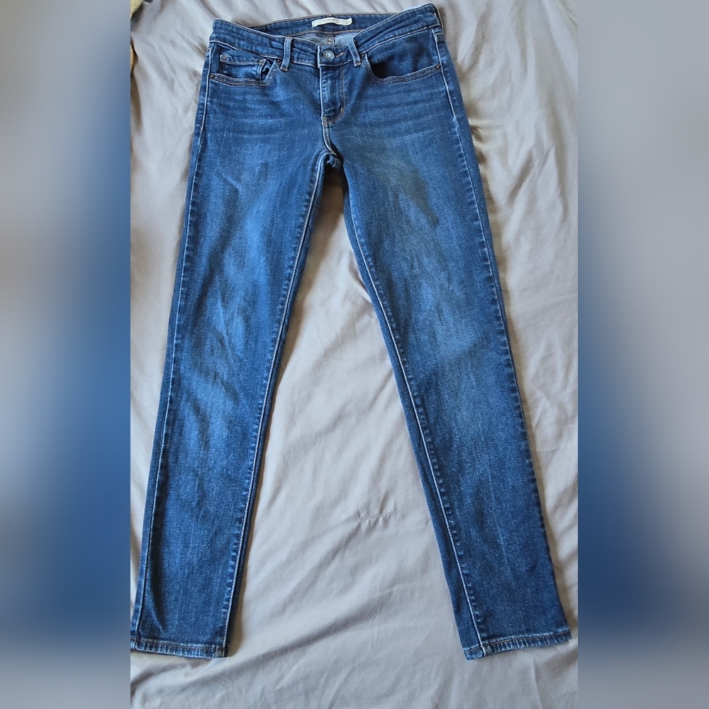 Levis 711 Skinny Jeans Size 27